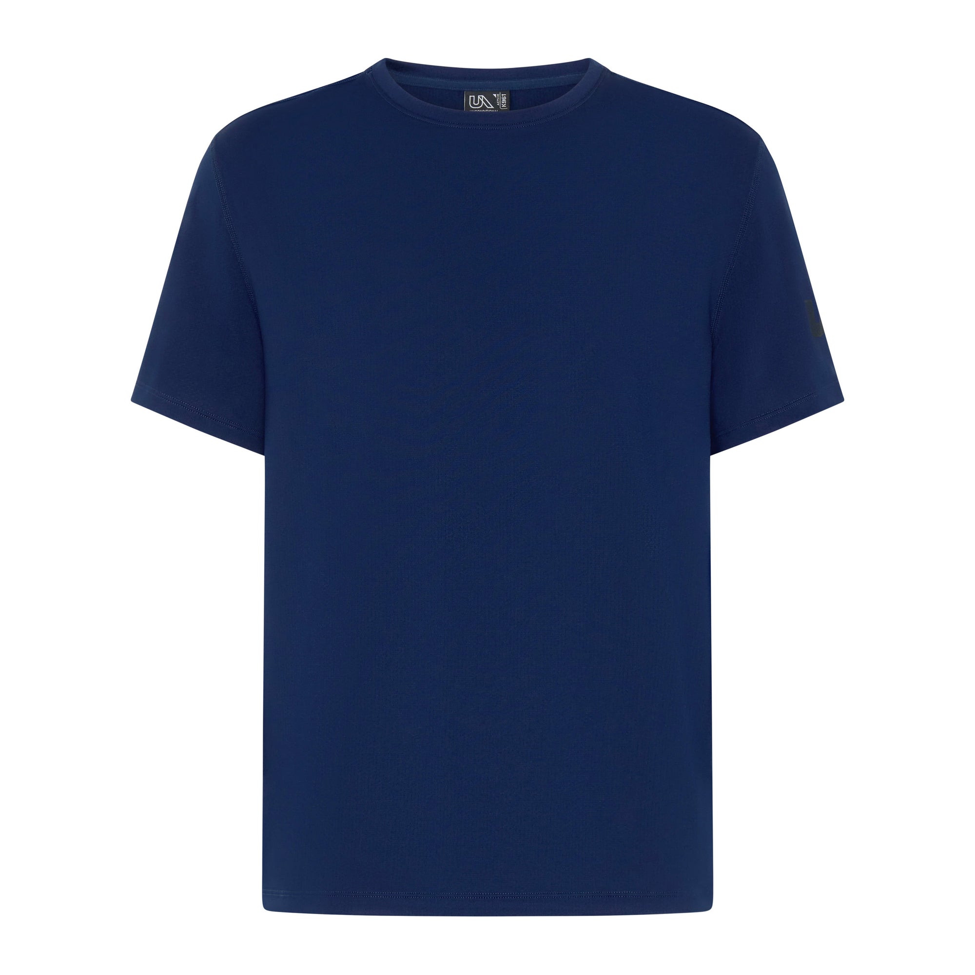 Unconditional Active Daredevil loose blue T-shirt with a relaxed fit, casual top ideal for activewear or everyday wear.