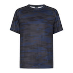 Unconditional Active Daredevil Loose Tee in camo print, casual tops with a relaxed fit and bold style.