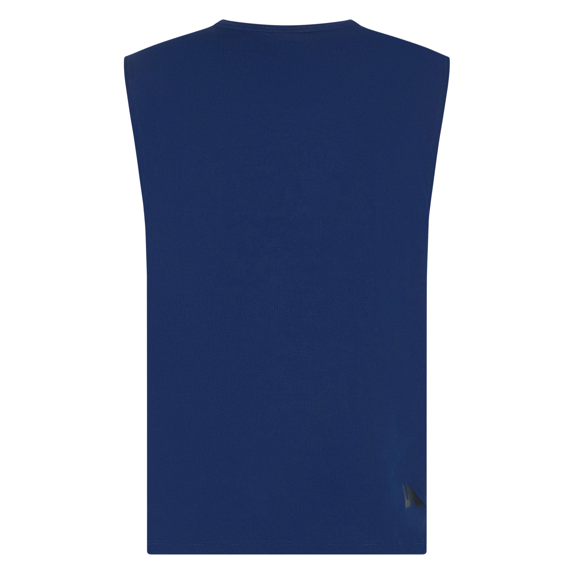 Unconditional Active Darkside Muscle Tank in dark blue, sleeveless athletic top with a fitted design for active wear.