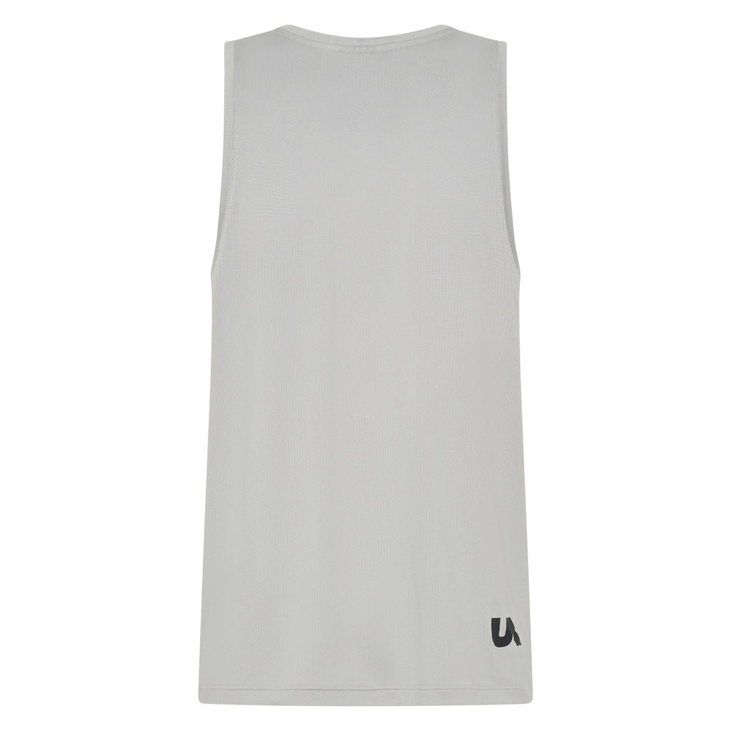 Unconditional Active Darkside Slim Tank in ivory, a fitted sleeveless top with a scoop neckline, perfect for activewear or casual wear.