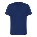 Dark blue Unconditional Active Darkside Slim Tee, a fitted casual top with a crew neckline and short sleeves, displayed on a hanger.