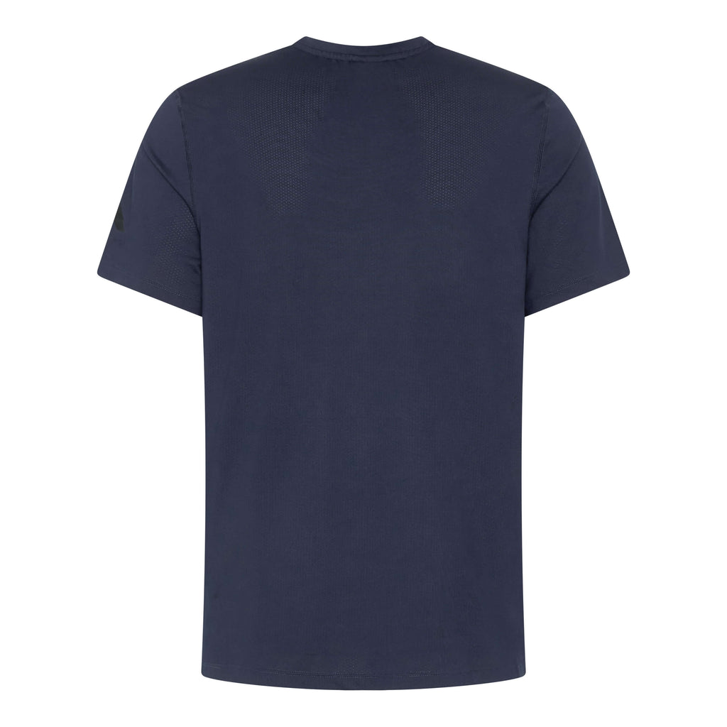 Unconditional Active Darkside Slim Tee in dark charcoal color, showing a fitted casual top with short sleeves and a crew neck.