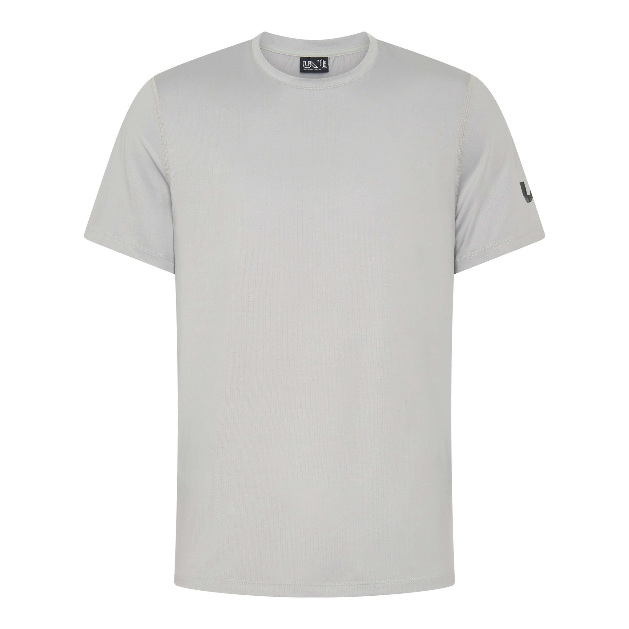 Unconditional Active Darkside Slim Tee in ivory, a fitted casual top with short sleeves and a crew neckline.