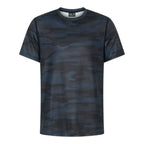 Unconditional Active Darkside Slim Tee in camouflage, a lightweight men's top with a fitted design and short sleeves.
