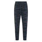 Unconditional Active Maverick Session Pant in camouflage trackpants with relaxed fit and elastic waistband, suitable for activewear.