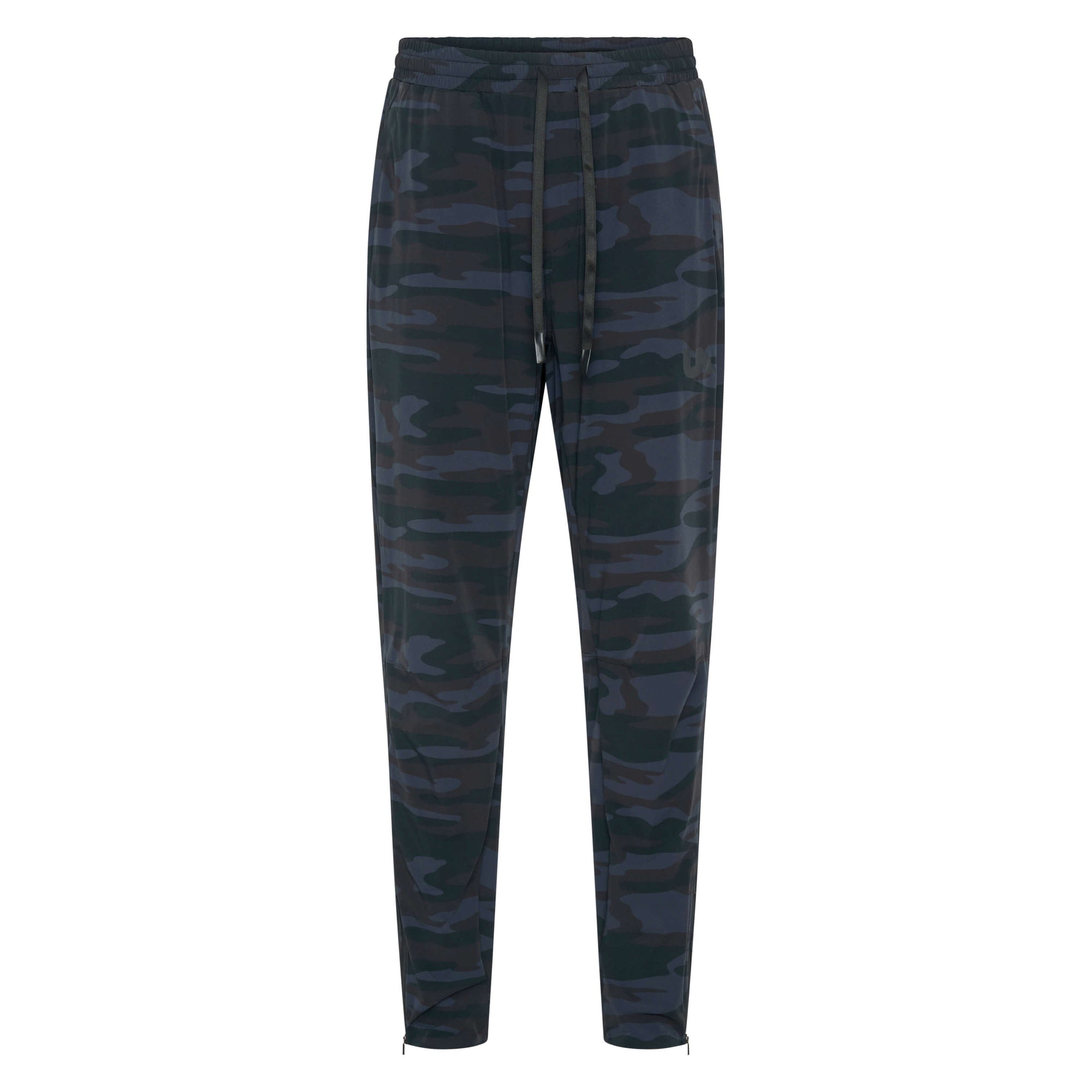 Unconditional Active Maverick Session Pant in camouflage trackpants with relaxed fit and elastic waistband, suitable for activewear.