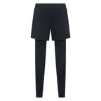 Unconditional Active Peacemaker 5-inch shorts paired with matching leggings, featuring vibrant colors and athletic design.