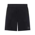 Black Taskmaster 7-inch session shorts by Unconditional Active, featuring a comfortable fit and athletic design for active wear.