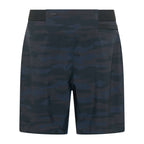 Unconditional Active Taskmaster 7-inch camo session shorts with adjustable waistband and lightweight fabric for active wear.