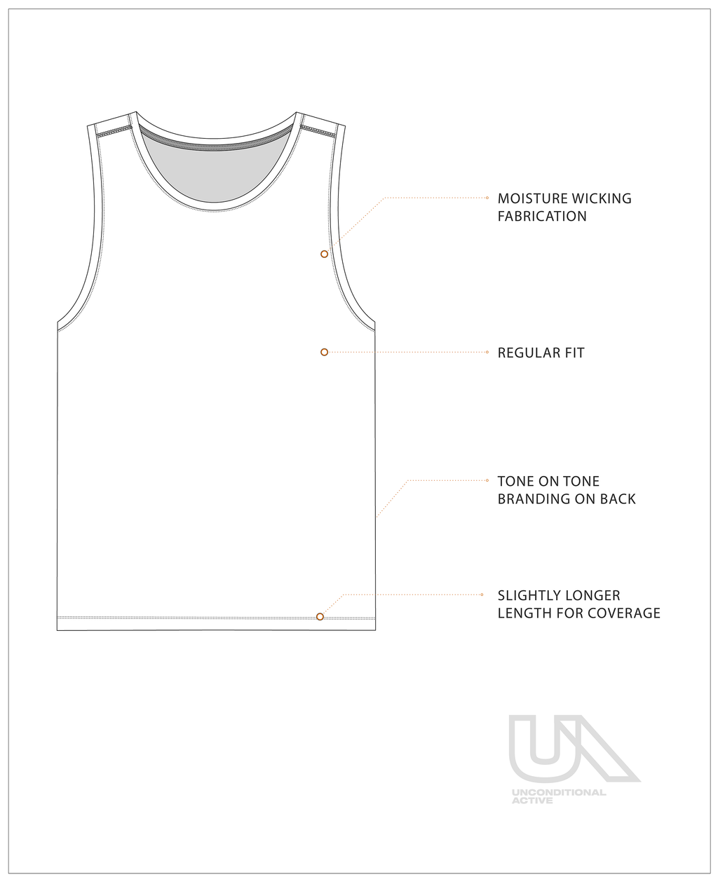 Unconditional Active Darkside Slim Tank top, black sleeveless athletic top with fitted design and moisture-wicking fabric.