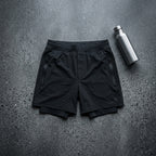 2-in-1 athletic performance shorts — Athletic Lifestyle Context | Generated by Modelize