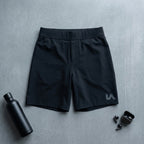 Athletic shorts — Flat Lay - Styled | Generated by Modelize