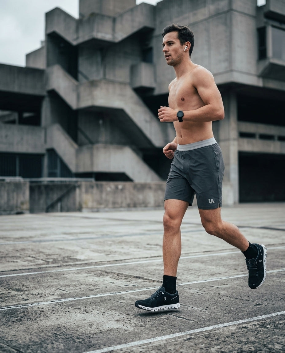 Athletic performance shorts — Lifestyle - Athletic Action | Generated by Modelize